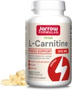 Jarrow Dictivas L- Carnitin 500 mg - 100 Veggie Licences - Důležité cofactor for Energy Production (ATP) from Fats - Vegan - Až 100 Servings