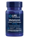Life Extension Melatonin 6 hodin Načasovaná verze, 750 mcg, Extended -Release Formule pro Gentle Sleep Support, Zdravé cirkadiánní Rhynms, Cellular Defense, Gluten- Free, Non- GMO, Vegetarian, 60 Tablety