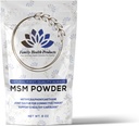 MSM Powder (Methylsulfonylmethan) Bulk Powders Pure MSM Powder Support Vlasové hřebíky, Flexibilita, Detoxikace, Zrychlení energie, 2lb 1 Balení