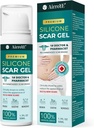 Silikonové Jizvy Gel pro Stretch Mark: 100% Silikonové Jizvy Cream - Odstranit nové staré kůže Jizvy 50g