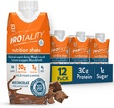 Mléčná čokoláda Nutrition Shake 124; 30g protein, 1g cukr 124; Nutriční podpora pro zdraví svalů během hubnutí 124; 12 balení