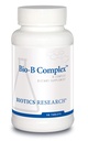 Biologický výzkum Bio B Komplex vysoké potence B- komplex s folátem a vitaminy B2, B6 a B12 pro výrobu energie, podporuje kardiovaskulární funkce, metabolické cesty, Brain Health 90 Tabs