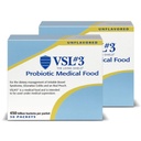 VSL # 3 ® Probiotický prášek pro stravitelné zdraví, IBS & UC příznaky - 450B CFU, high- potency, Multi- Strain, Live, Chladné Probiotic, lékařské jídlo pro Gut Zdravotní podpora u mužů a žen, 60 Pack