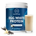 MRM Nutriční vejce Bílá bílkovina 124; Vanilla ochucená 124; 23g Fat- Free Protein 124; s trávicími enzymy 124; Nejvyšší biologická hodnota 124; Klinicky testované 124; 10 Služeb