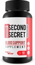 11 Second Secret Blood Support Supplement - Naše nejlepší Cukr Zdraví Krevní Zdraví Formule - Pokročilý krevní Zdraví Formule - Kurkuma Berberine Skořice Gluco Supplement