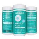 UpNourish AREDS 2 Plus vitamin doplněk, AREDS 2 Zink Free Formule s Lutein, Zeaxanthin, Saffron, Astaxanthin & DHA - 120 softgels