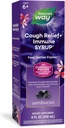 Nature 's Way Sambucus Cough Relief + (1) Imunitní syrup *, Feel Better Faster (1), Klinicky osvědčený jihoafrický geranium, s výtažkem z brusinek, vitamín C & zinek, 8 Oz (balení květen Vary)