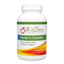 Wellness Resources Acetyl- L- karnitin (ALC) pro Paměť, Nervy (500 mg, 90 tobolek)