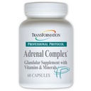 TRANSFORMACE GENESIS OCHRANNÝCH ZDRAVOTNÍCH enzymů Komplex nadledvin - 60 Kapsle - Synergistická formulace bylin a vitaminů na podporu zdravého endokrinního systému