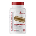 Metabolická výživa Ashwagandha 2200mg Vyrobeno s organickým Ashwagandha prášek a černý pepř extrakt, 90 Vegan Capusles
