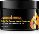 Hot Cream pro pálení břišních tuků, hubnutí Sweat cvičení Enhancer gel, tuk hořící krém pro spálení žaludku, celulitida krém hubnutí a tvarování tělo, hluboká tkáňová masáž & svalovina
