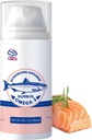Fish Oil Wild Salmon pro malé psy a kočky -3X Omega 3 Kožní & Coat Support - Koncentrovaný Emulgovaný doplněk stravy pro zvířata v zájmovém chovu - Přírodní EPA + DHA mastné kyseliny pro společnou funkci, imunitní a srdeční zdraví