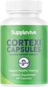 Cortexi Sluch Support Formule - Ušní Tinnitus Relief pro vyzvánění uší, Tinnitus dodatek a slyšet vitaminy na pomoc ticho hluk, Bezpečně a přirozeně, 60 Kapsle (1)