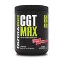 NutraBio CGT-MAX Powder- Creatine, glutamin a Taurin na podporu svalové obnovy a síly - 40 Služeb - Tropický ovocný punč...