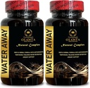 Přírodní vody pryč pilulky - zadržování vody pilulky, kyselina močová pilulky, přírodní diuretika pro zadržování vody, imunitní podpora, Bylinná diuretika pro zadržování vody - 2 láhve