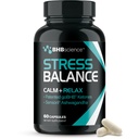 Calming Cortisol Supplement for Men - Klinicky validovaný Sensoril Ashwagandha for Men for Stress Management - Relaxing Cortisol Reducer Mood Supplement for Balanced Energy & Focus (1 měsíc)