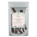 Starwest Botanicals Organic Sured Licorice Root Sticks 6 "- Herb for Loose Leaf Tea Blends, Candy, & Pečené zboží, Cut & Sifted, Certified Kosher, Non- GMO - 4 oz Pouch