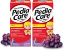 Kojenci Acetaminofen perorální suspenze tekutá, rychle působící Infant Pain Reliever / Horečka Reducer with Easy- to- Use Syringe, Nulový alkohol nebo Aspirin nebo Ibuprofen, Grape Flavor, 1 fl oz (2 balení)