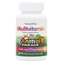 NaturesPlus Animal Parade Sugar- Free Children 's Multivitamin - Assort Cherry, Grape & Orange Flavors - Balení po 2, 90 Žvýkačkových tabletách - 90 Celkem