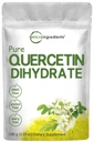Čistý Quercetin Dihydrát Prášek, Quercetin 500 mg per Serving, 100 Grams, Nejbiologičtější stupeň a plnidlo zdarma, Výkonný antioxidant podporuje energii, imunitní systém, žádné GMO a Vegan