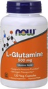 Nyní Potraviny L- glutamin 500 mg - 120 ct (Balení po 2)