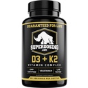 Nejlepší hodnota Max síla 10,000 iu vitamin D3 a 1500 mcg vitamin K2 doplňky 1 láhev Pk D3K2 vitaminy a doplňky pro zdraví. D3-K2 MK4 Kapsle, Nejlepší K2D3 vitamin pro imunitní systém.