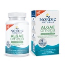 Nordic Naturals Algae Omega - 90 Soft Gels - 715 mg Omega33 - Certified Vegan Algae Oil - Plant- Based EPA & DHA - Heart, Eye, Imunity & Brain Health - Non- GMO - 45 Serving