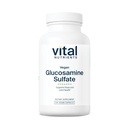 Vital Nutrients Vegan Glucosamine Sulfát 750mg FLAVI124; Zdravá chrupavka, mobilita, a společná podpora doplněk FLAVI124; Zeleninový zdroj Glucosamine FLAVI124; Gluten, Dairy, Soy Free FLAVI124; Non- GMO FLAVI124; 60 Kapsle