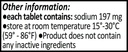 Chlorid sodný 500 mg (0, 5 gramu), USP Normal Salt Tablets - 200 tablet CitraGen Pharmaceuticals, Inc.