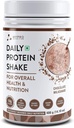 Denní protein Shake 118 kcal Calories, 25 Vitamin - Serving -40- pro muže a ženy čokoládové mléko Shake Flavor pro 400Gm