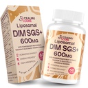 Lipozomální DIM SGS dodatek - Hormon dodatek pro ženy a muže, Estrogen doplňky Obsahuje Sulforaphane Glucosinolate, Vitamin E, Pomegranátové ovoce - Podpora detox a antioxidant (1 balení)