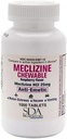 SDA LABORATORIE Meklizin Žvýkací tablety, 25 mg, Anti- Emetické, Malina Flavor, Motion Nemoc & Vertigo Relief pro nausea, Závratě a zvracení, 1000 Počet (1 balení)