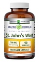 Amazing Appendias St. John 's Wort (Hypericum Perforatum Extract) 124; 700 Mg per Serving Appendix 124; Veggie Capsle 124; Gluten Free Appendix 124; Non- GMO Appendix 124; Made in USA (1 Pack 124; 180 Count)