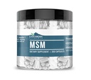 Elements Methylsulfonylmethan (MSM) 200 Kapsle, Non- GMO, Easy- to- Take Caps