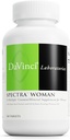 DaVinci Labs Spectra Woman - Dietní dodatek k podpoře zdraví kostí a potřeb žen - s vitamíny, minerály, vápníkem, Beta karotene, L-cystein, extrakt ze zrn a více - 240 Tablety