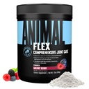 Zvířecí Flex Powder - Společná podpora doplněk pro bolest, opravy a obnovení svalů s kurkumou, Glucosamine, Chondroitin, MSM, Collagen a Boswellia, Great Ochutnávání Cherry Flavor, 30 Scoops
