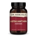 Dr. Mercola Organic Astaxanthin - 12 mg Astaxanthin - Výkonná antioxidant Support - Organic Microalgae Extract - Non- GMO, gluten- Free & Soy- 90 Kapsle (90 Služeb)