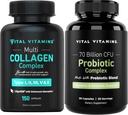 Vitální vitaminy Multi kolagen Kapsle + Probiotický komplex