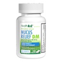 HealthA2Z ® Mucus Relief DM DM 124; Dextromethorfan HBr 20mg IBR 124; Guaifenesin 400mg IB124; No Benzen IB124; Kašel, okamžité uvolnění, nepotažené (120 Počet (balení po 1))