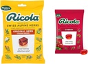 Ricola Original Natural Herb Cough Suppressant Throat Drops, 45 Drops, Fights Coughs Přirozeně, Uklidňuje hrdla, Přirozeně uklidňující & Cherry Throat Drops, 45 Počet