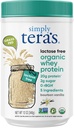 jednoduše tera laktóza zdarma organická syrovátka prášek - laktóza zdarma, vanilka, 20g protein per Serving, Non- GMO, gluten- Free, rBGH-Free, Kosher - 12 Oz.