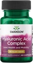 Swanson Super Potency Hyal- Joint Hyaluronic acid Complex 166 miligramy 60 Kapsle
