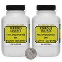 Sulfát železitý [FeSO4] 99% ACS grade Powder 1 Lb ve dvou lahvičkách se spořičem