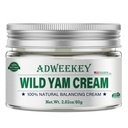 Wild Yam Cream for Hormon Balance, Austrálie Skincare Expert & Global Health Scholars Doporučené předepisování - Menopauza & Menstruační podpora jako Hot Flash, Night Sweats, Nestabilní nálada