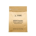 PURE ORIGINAL INGREDIENTS Methylsulfonylmethan (1lb) MSM, přírodní doplněk stravy síry