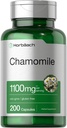 Horbäach Heřmánek Flower Extract 124; 200 pilulky 124; 1100mg Kapsle 124; Non- GMO, gluten zdarma dodatek