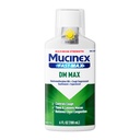 Mucinex DM Max tekutý kašel & studená medicína pro dospělé, studená a chřipková medicína pro nadměrné Mucus Relief, Guaifeesin & Dextromethorphan Expectorant & Decongestant pro dospělé, Dr. Doporučeno, 6.0 Fl Oz