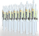 SynChill AF Calming Gel for Nervous Horses - Single Serving - Advanced Formule s L- Theanine, Zvýšená potence, 100% přírodní doplněk, Disposition & Confidence Support for Horses - 25 Pack