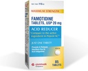 Glenmark Maximální síla Famotidin tablety, 20 mg, acid reducer for Heartburn Relief, 85 Počet