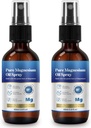 Generický 2 Fl Oz Magnesium Oil Spray - čistý a organický - Vysoce koncentrovaný hořčík - Non- GMO, bezlepkové - snadno absorbovatelné - 2pc